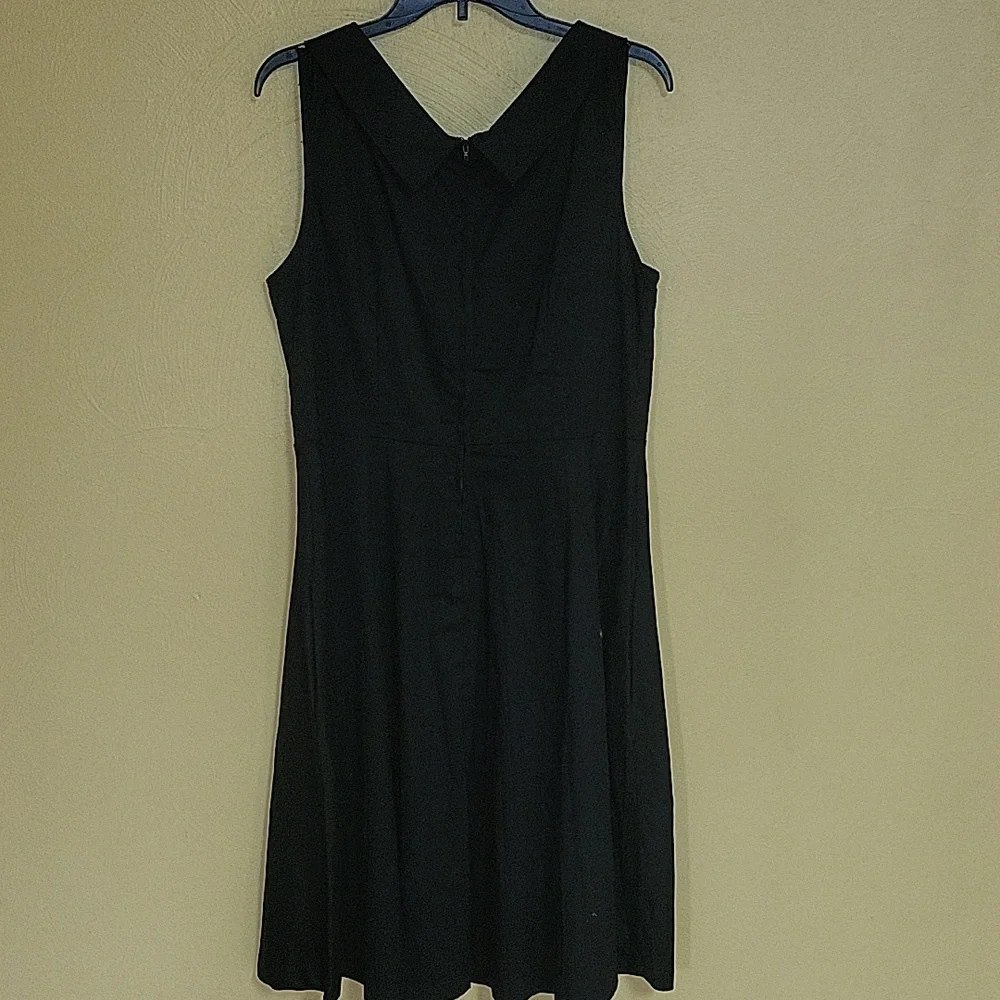 1950's retro Ophelia black swing dress, never worn - Picture 4 of 4
